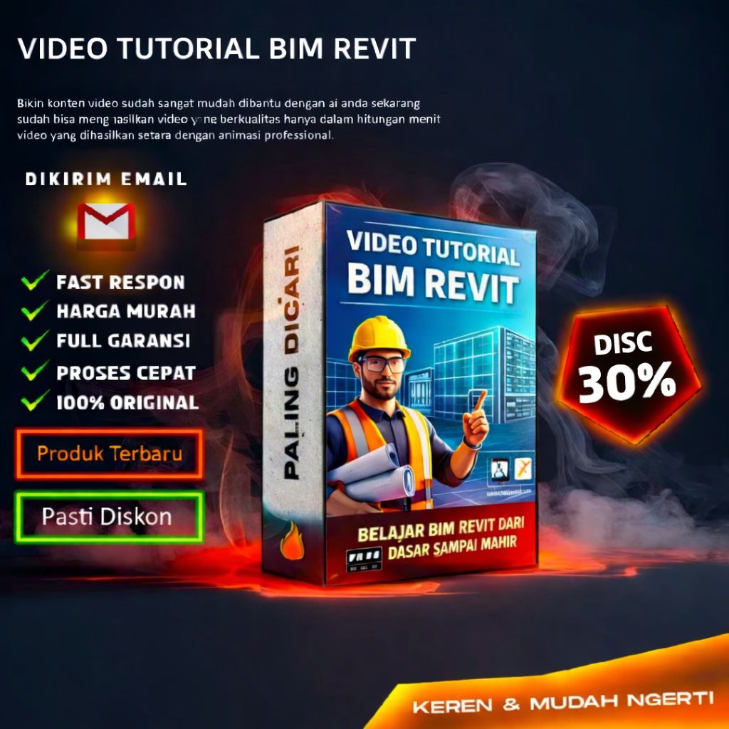 Jual Kursus Revit Praktis – BIM Modeling, Gambar Kerja & Rendering ...