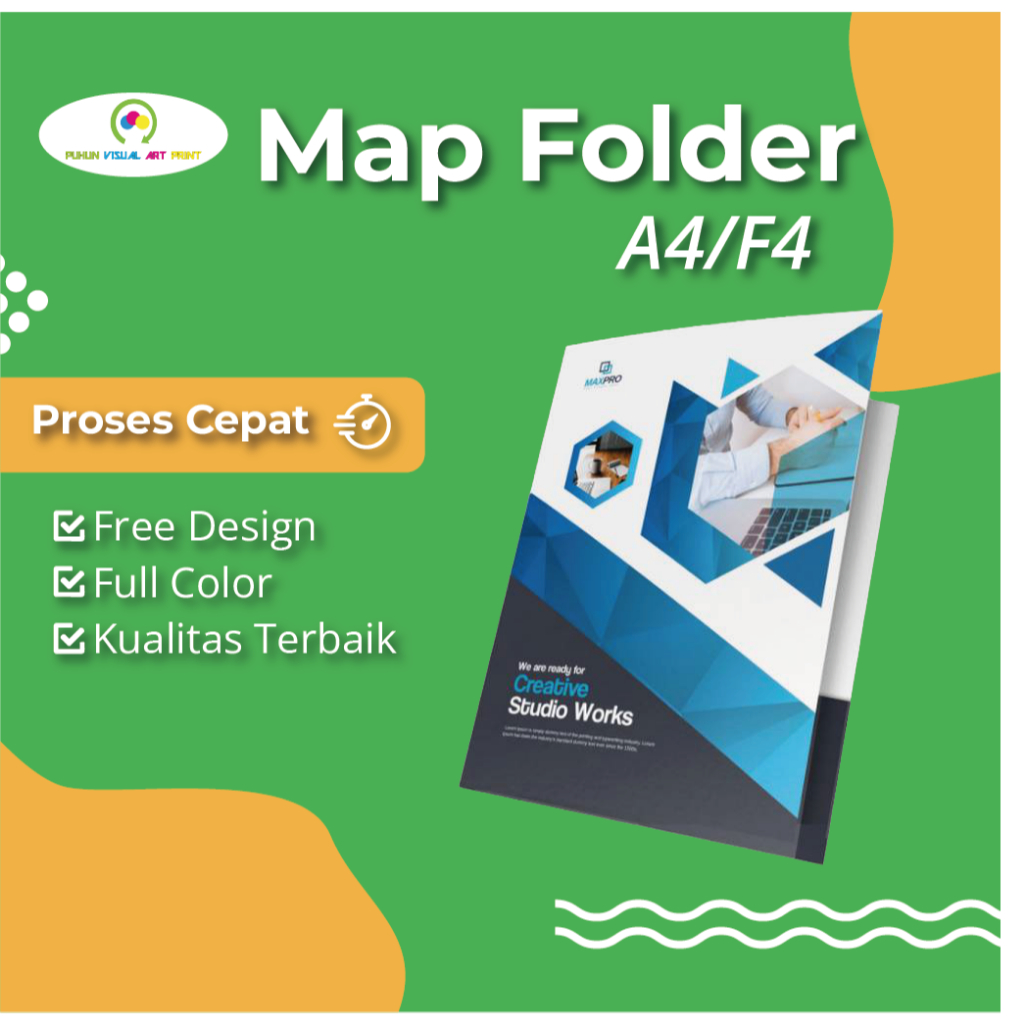 Jual Cetak Map Folder – Stop Map – Map Sekolah – Map kantor – A4/F4 ...