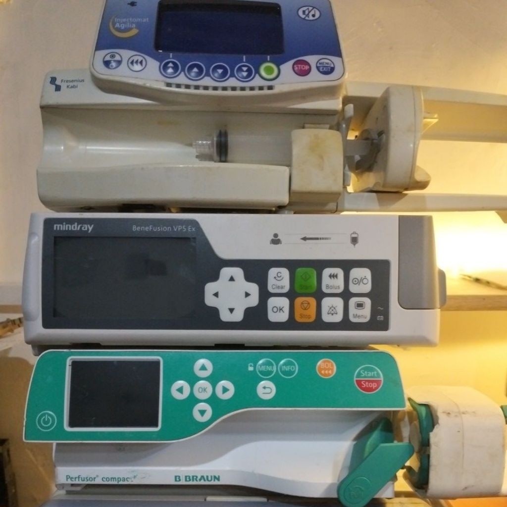 Jual Infuse pump Mindray, Syringe pump BBraun compact, Syringe pump ...