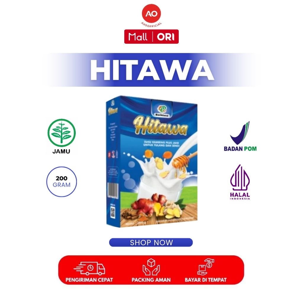 Jual HITAWA Susu Kambing Etawa 200g – Plus Rempah Jahe, Kunyit ...