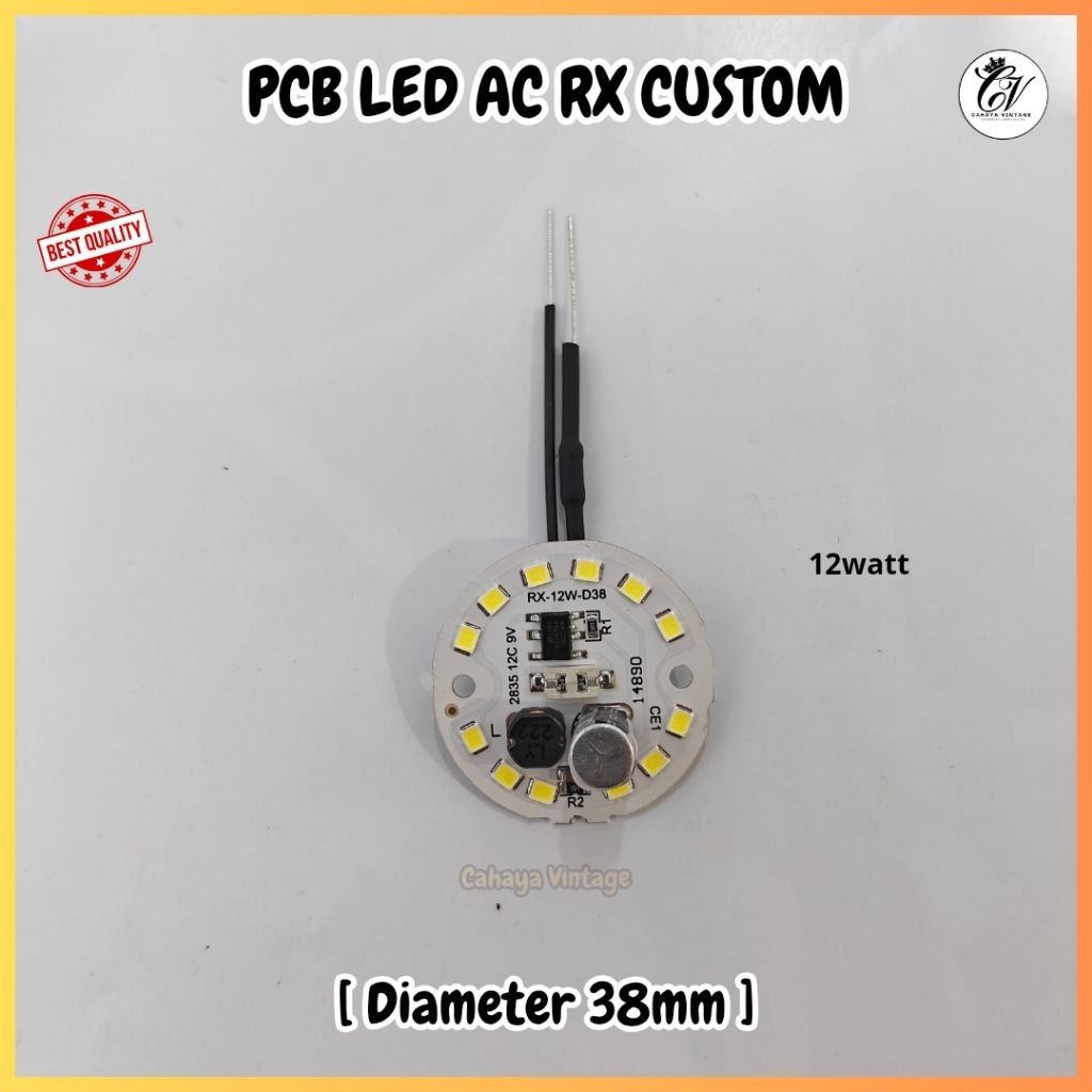 Jual PCB Lampu LED AC RX CUSTOM 8 10 12 WATT [ COCOK UNTUK LAMPU LED ...