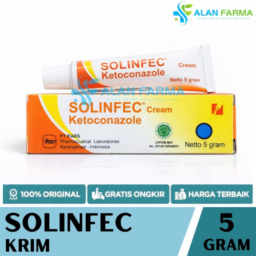 Jual Solinfec Ketoconazole Obat Terlengkap & Harga Terbaru Juni 2026 ...