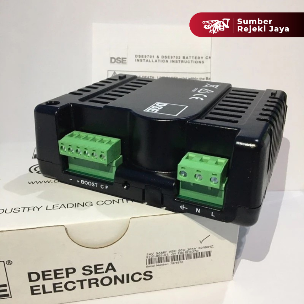 Deep Sea Deepsea DSE9701 DSE 9701 Battery Charger 24VDC 5A original - foto 2