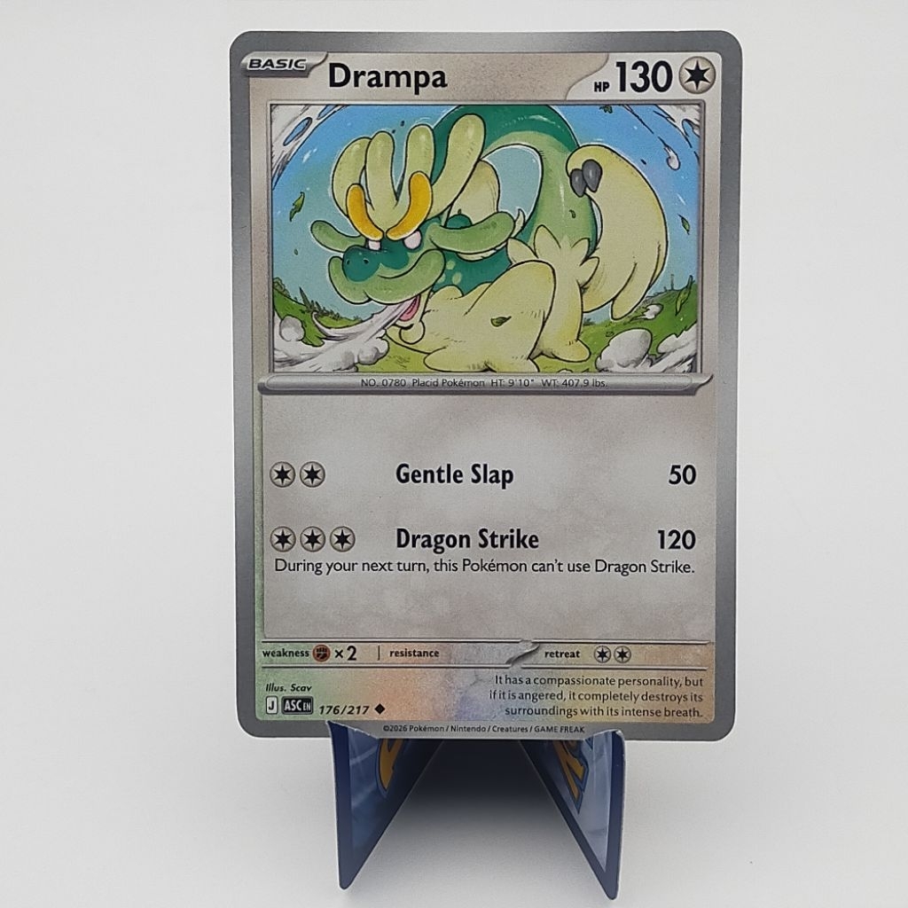 Jual Kartu TCG Pokemon EN Original Drampa ASC 176/217 | Shopee Indonesia