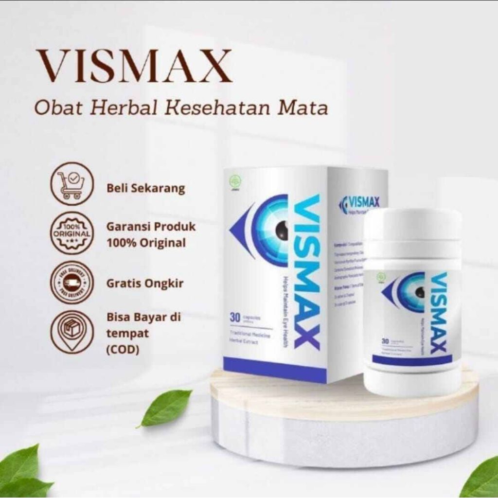Jual Vismax 100% Original Asli Obat Mata Minus Katarak Rabun Vitamin ...