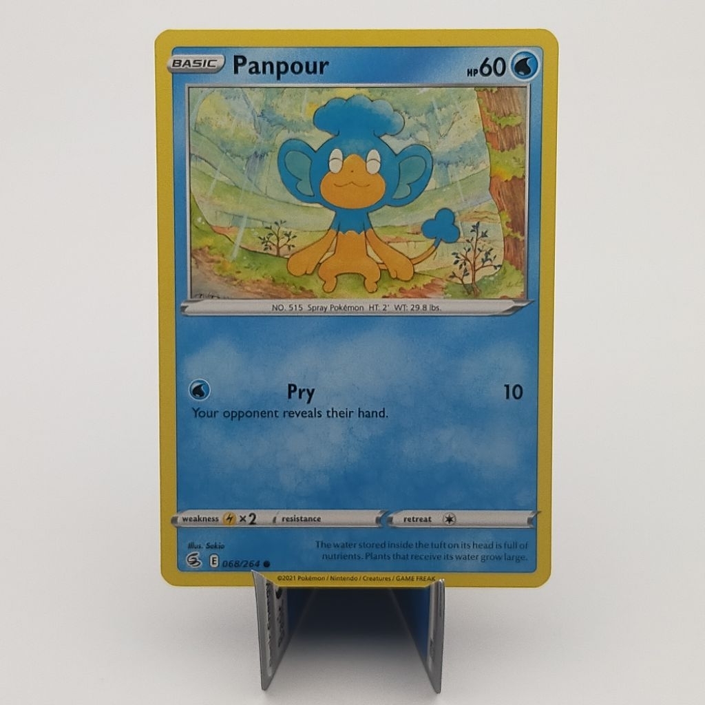 panpour pokemon card - SM - Burning Shadows [REVERSE HOLO] Evolves from null Type Jual Kartu TCG Pokemon EN