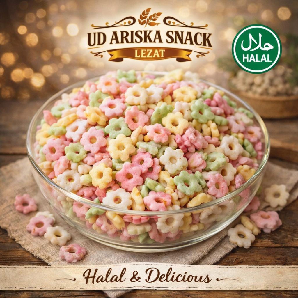 Jual SNACK Ribut Ajisan Sakura Warna 500gr | Shopee Indonesia