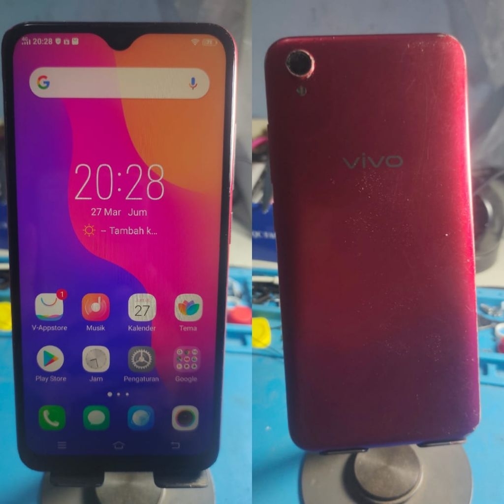 HP second Vivo Y91  ram 2/32 GB Normal siap pakai