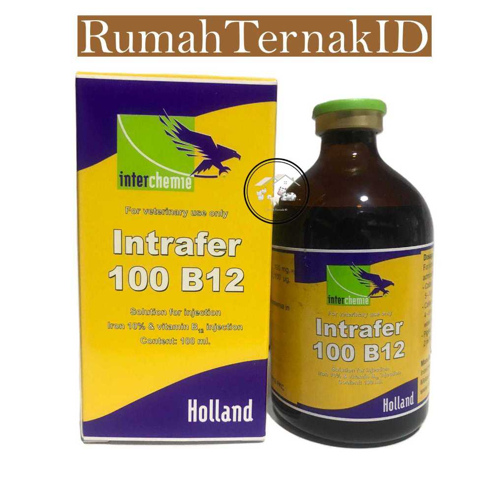 Jual Intrafer B12 100 ml | Anti anemia serta meningkatkan pertumbuhan ...