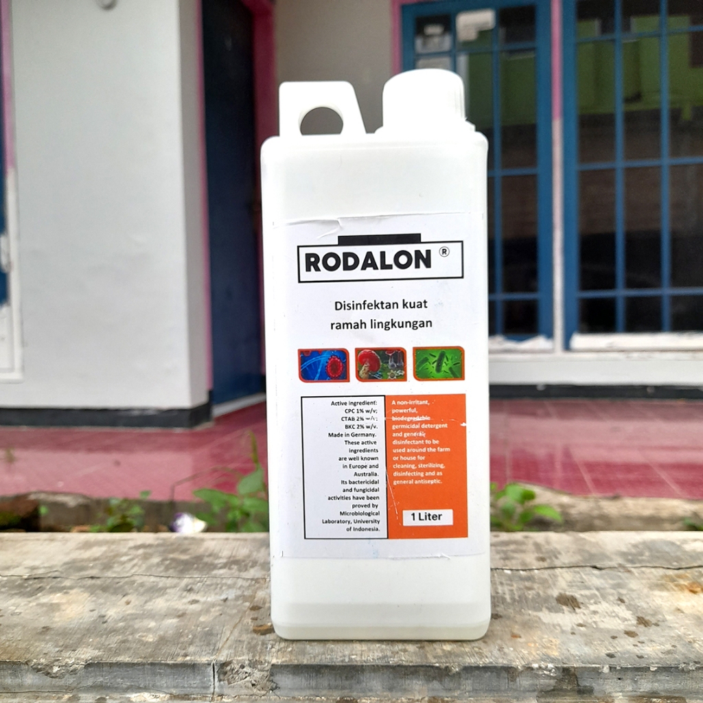 Jual RODALON 1 LITER - Disenfektan Ampuh Pembasmi Bakteri, Virus, Fungi ...