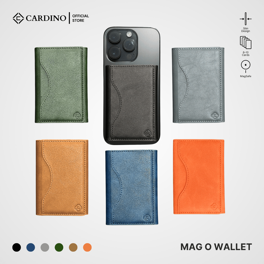 Jual Cardino Mag O Wallet | Card Holder Magsafe RFID Dompet Kartu Pria ...
