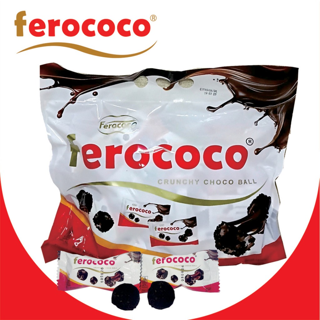 Jual Ferococo Coklat Crunchy Ball 40pcs | Shopee Indonesia