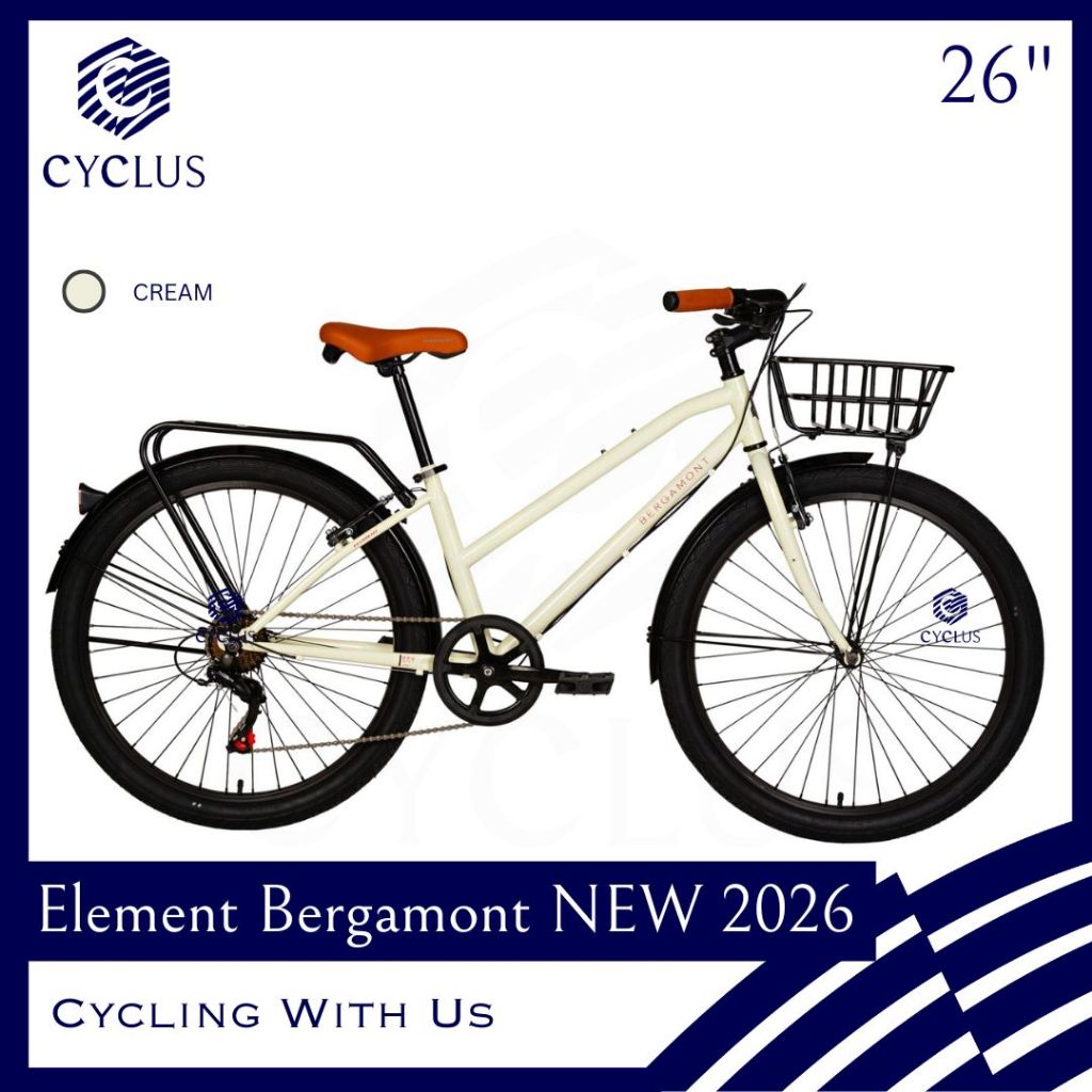 Jual Sepeda Element CityBike Bergamont Urban Cycle 8 Speed 26 Inch Anak ...
