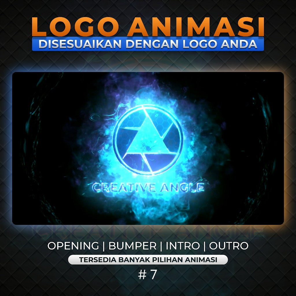 Jual Logo Animasi Dramatic Lighting | Intro Video Cinematic Profesional ...
