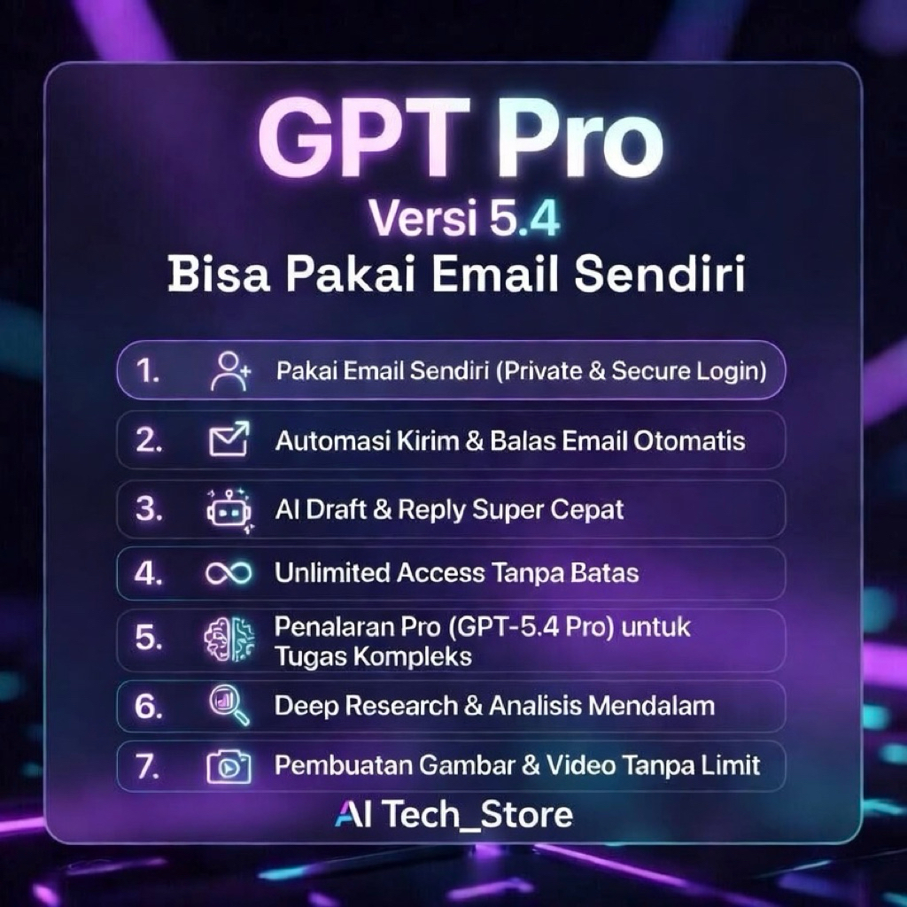 Jual 1000++ PROMT | GPT 5,2 PRO 1 BULAN PRIVATE BUSINESS PLAN | Shopee ...