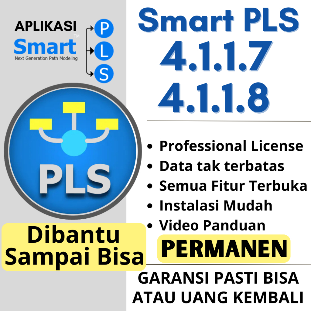 Jual SmartPLS 4.1.1.8 dan smart pls 4 dan 3 professional license ...
