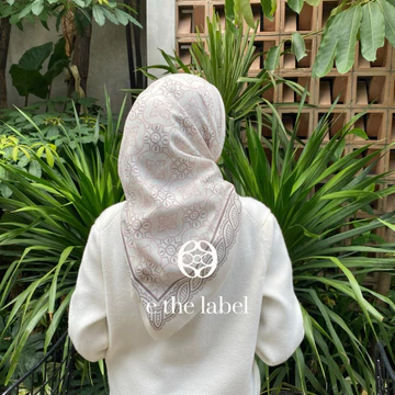 Hijab Segiempat Printing Voal Premium Terbaik Segi Empat Motif Timeless Halus