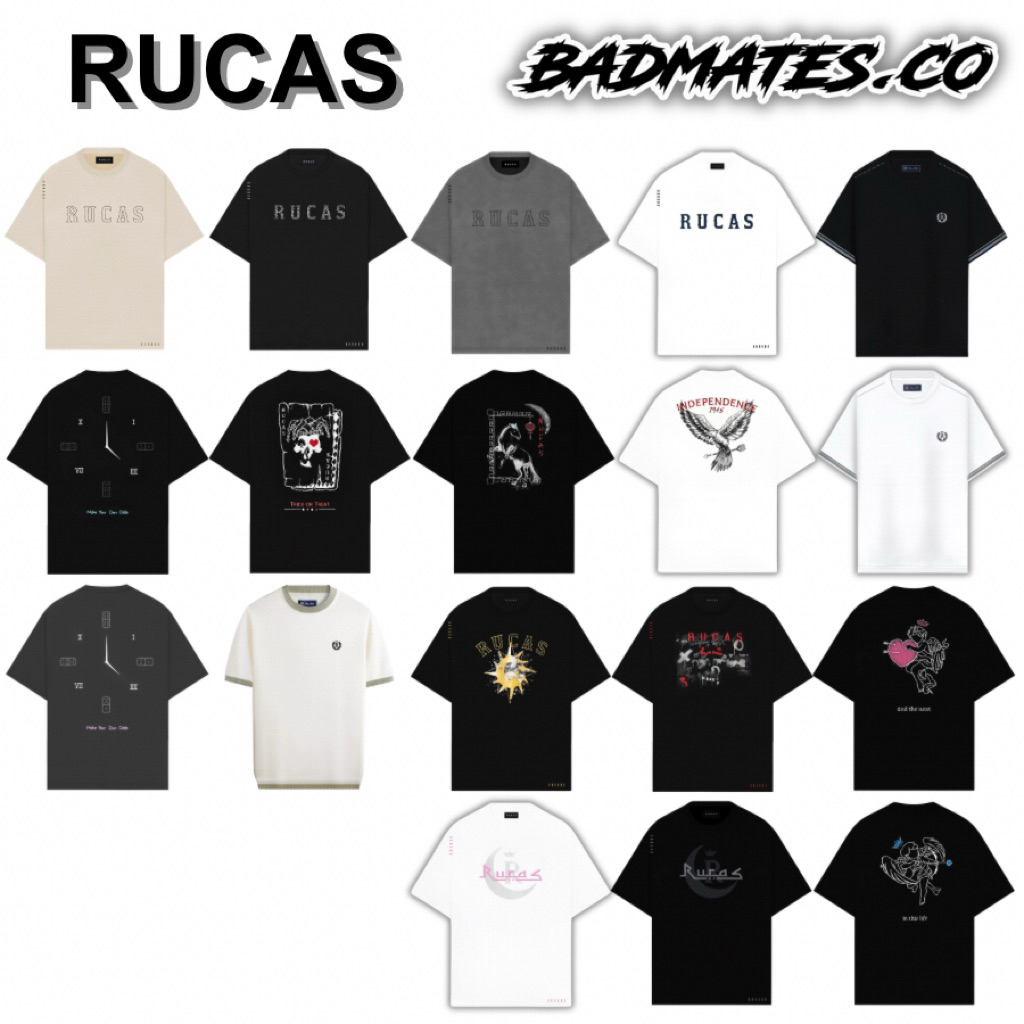 Jual Rucas Tshirt Collection - Stitch Rib Tee, Year of Horse, Initial ...