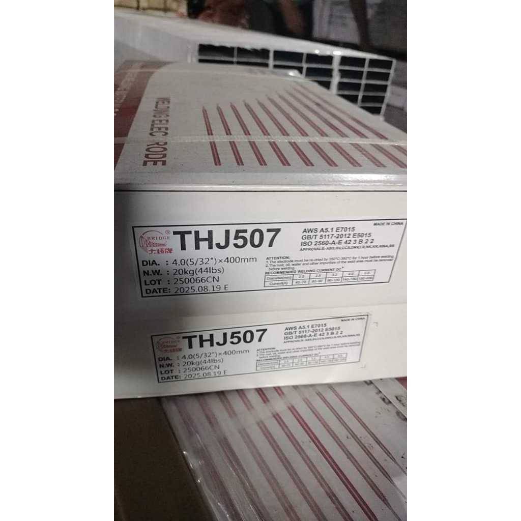Jual Kawat Las Thj507 4.0Mm Bridge Welding Rod J507 Batang Las E5016 ...