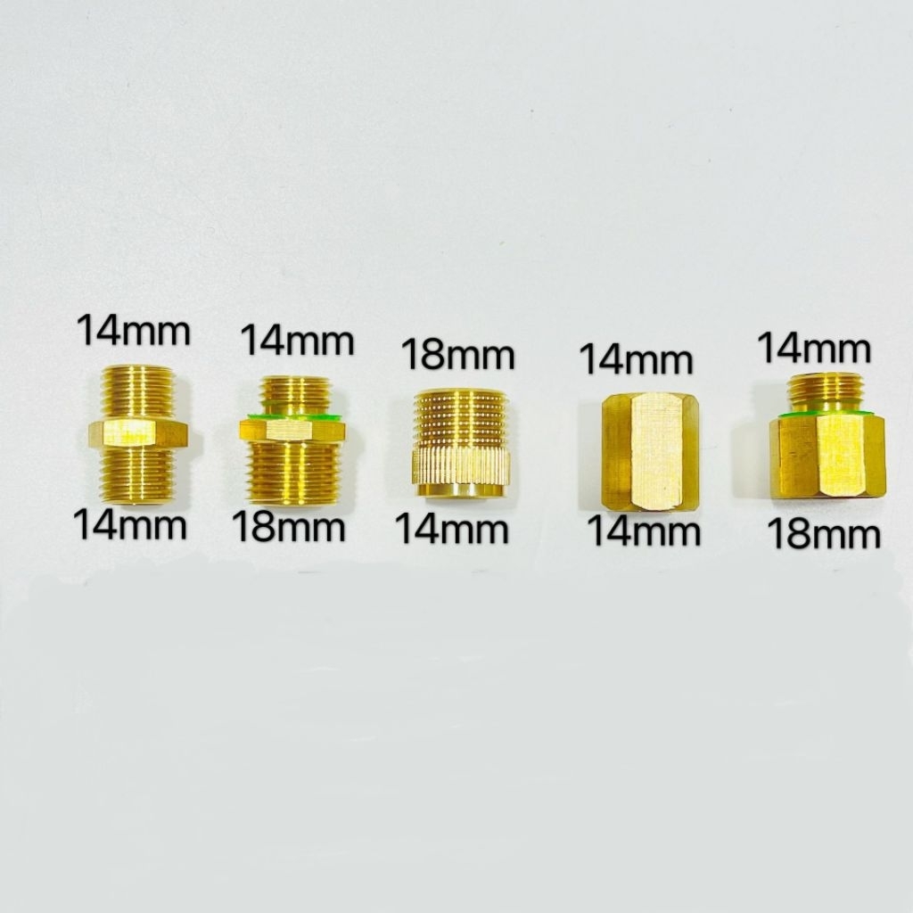 Jual Oper sok drat Verlop sock 18mm 14mm kuningan brass tembaga tangki ...