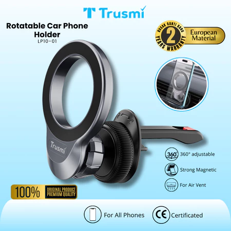 Rotatable Air Outlet Magnetic Car Phone Holder