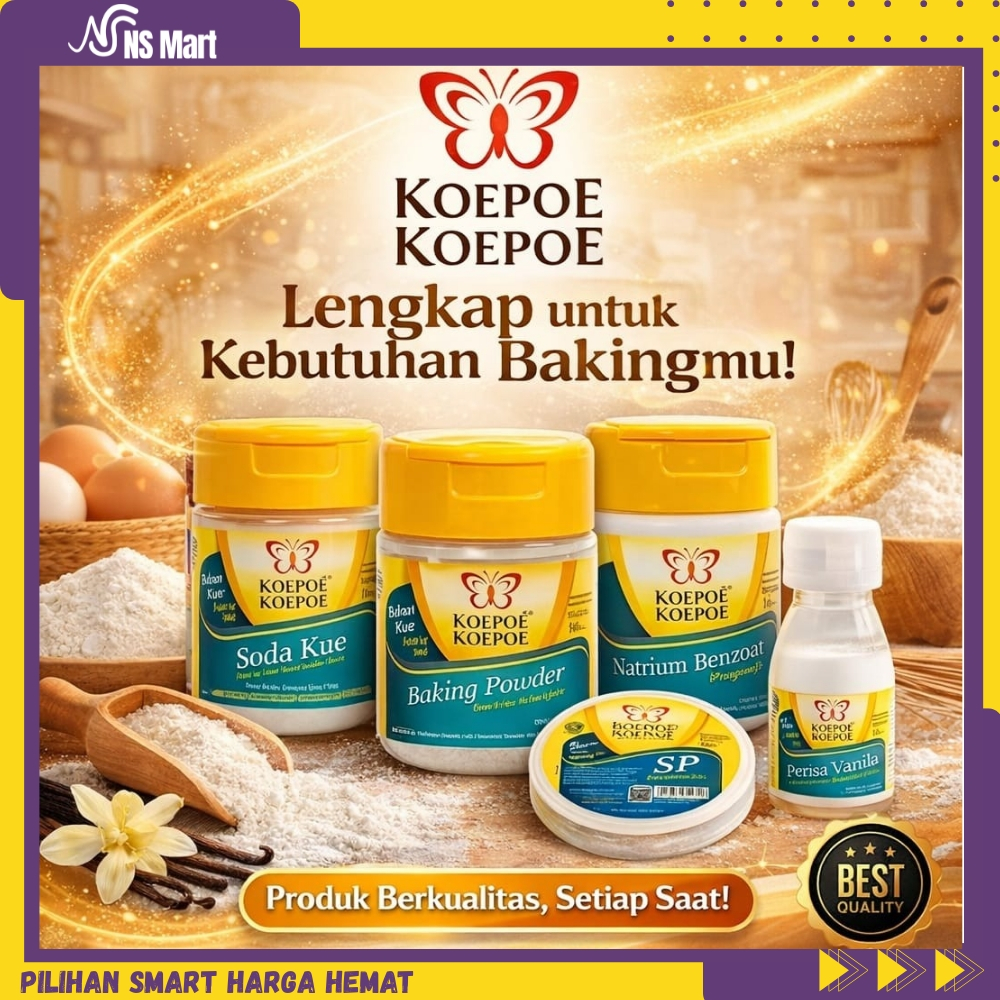 Jual Koepoe Bahan Roti Soda Kue / Baking Powder / Natrium Benzoat ...