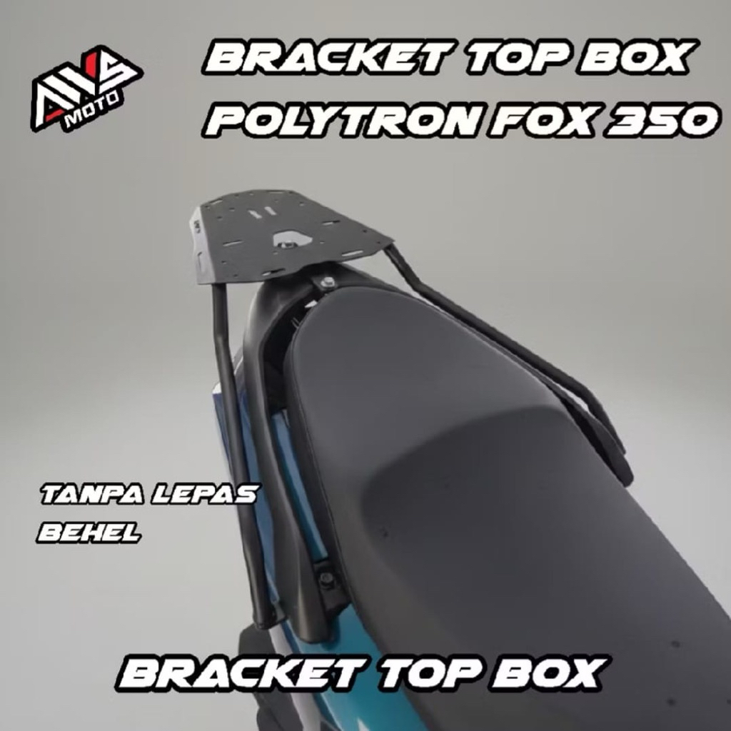 Jual Breket Box Polytron Fox 350 Fox R Braket Top Box GIVI SHAD KUCAY ...