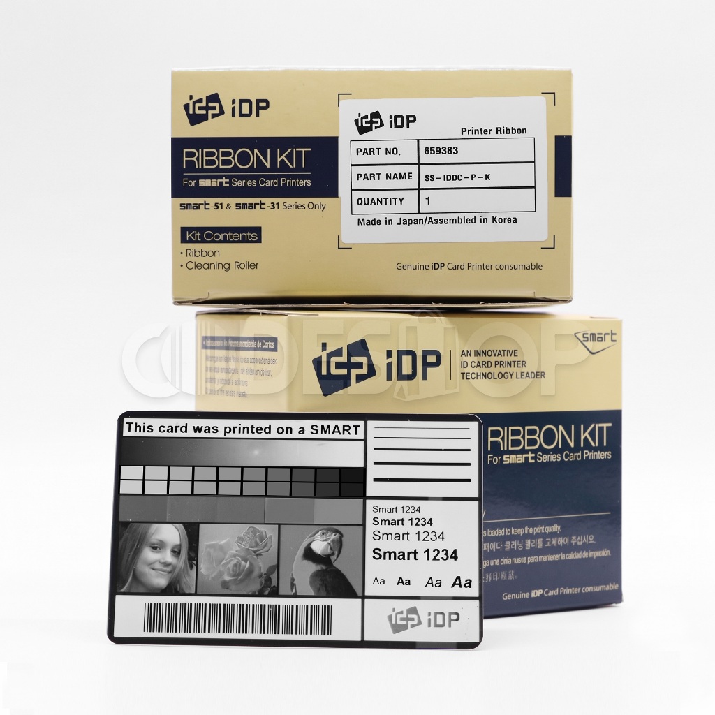 Jual Pita Tinta Ribbon Black Hitam Printer ID Card Smart 31 IDP RIBBON ...