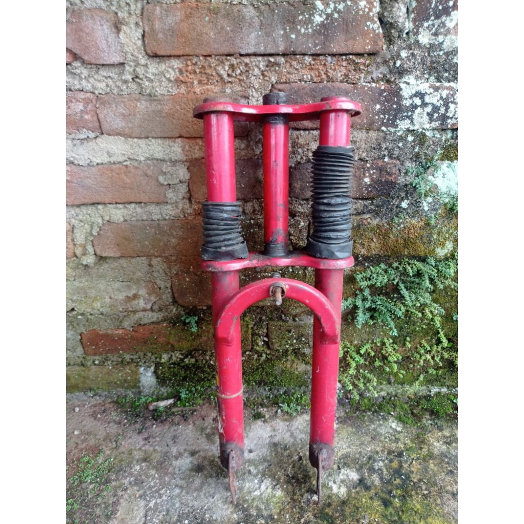 Jual fork sepeda bmx 16 bahan drag second | Shopee Indonesia