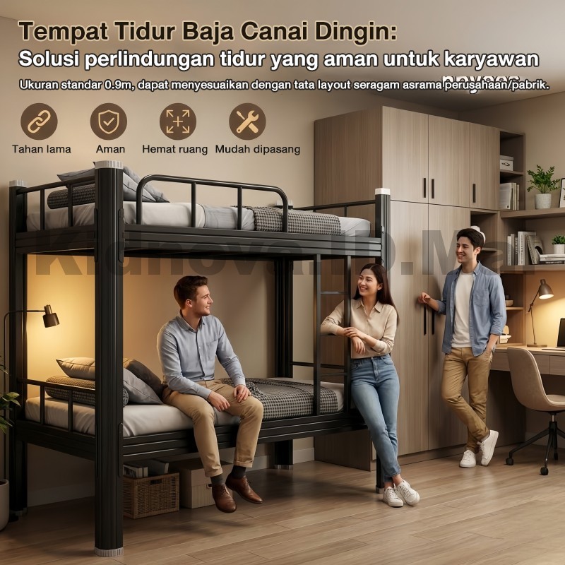 Jual RANJANG BESI RANJANG TINGKAT RANJANG TINGKAT 2 SUSUN TEMPAT TIDUR ...