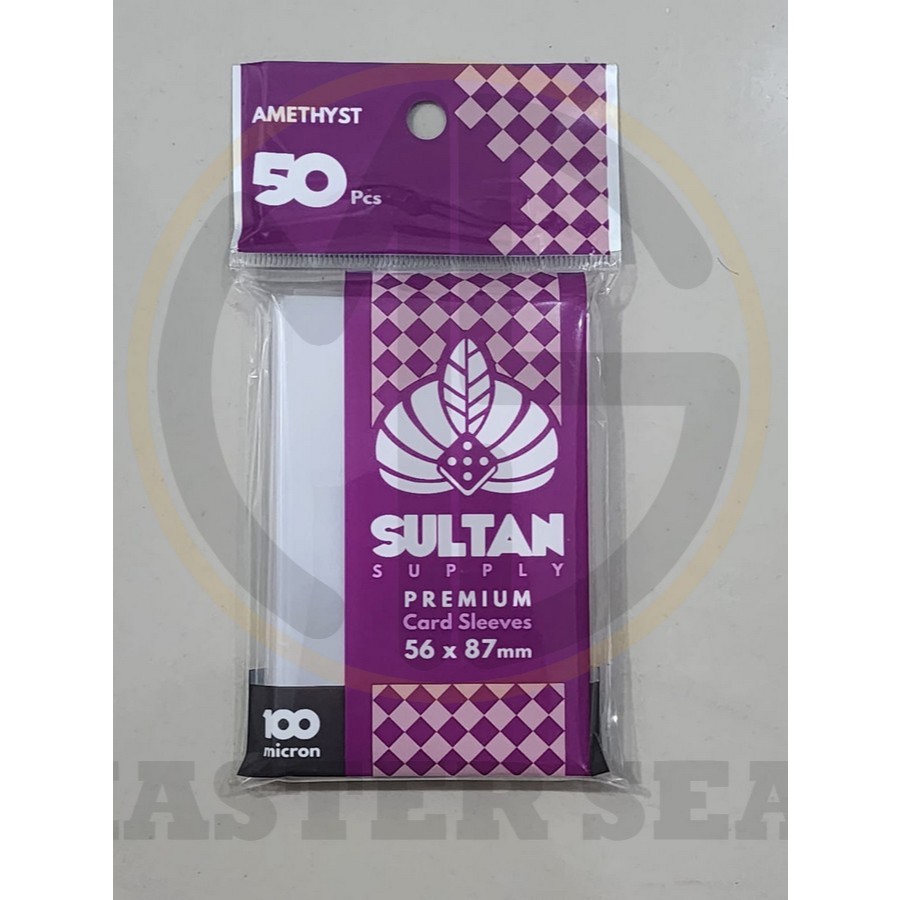 Jual Sultan Supply Sleeve Card Sultan Amethyst Size 58 x 89 mm | Shopee  Indonesia