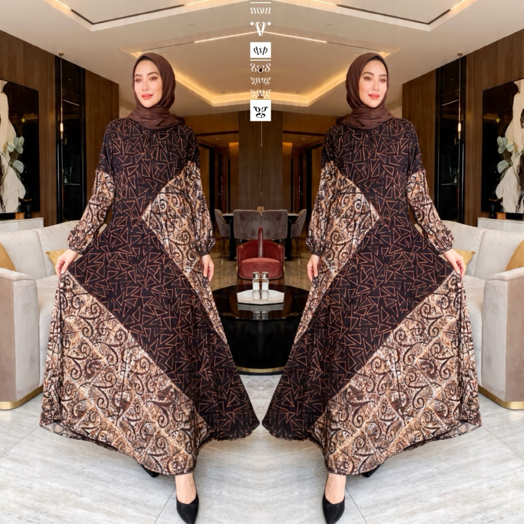 Gamis Rayon Super Gamis Pekalongan Shopee Indonesia 2