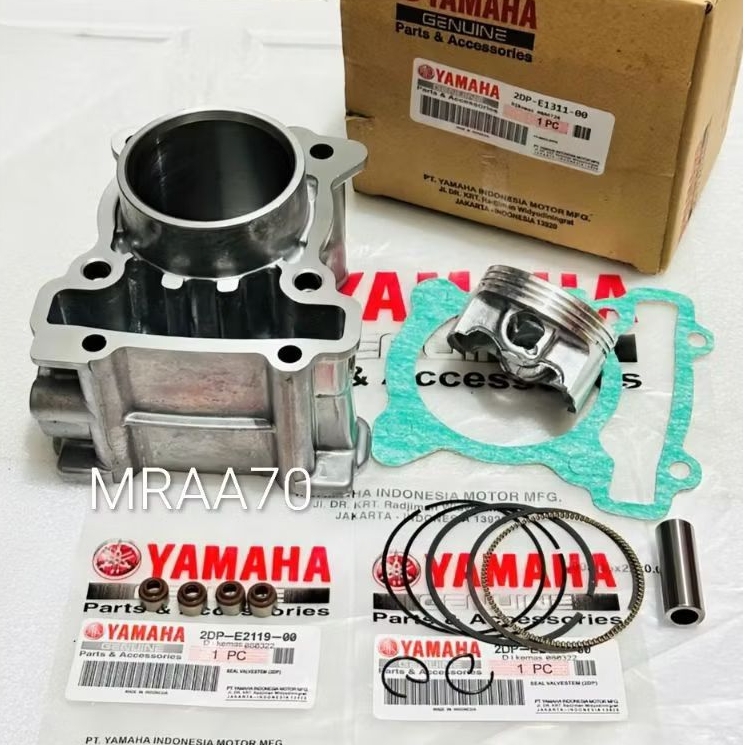 Jual BLOCK SEHER 2DP+PISTON KIT NMAX 155 OLD AEROX 155 OLD TH 2015-2019 ...