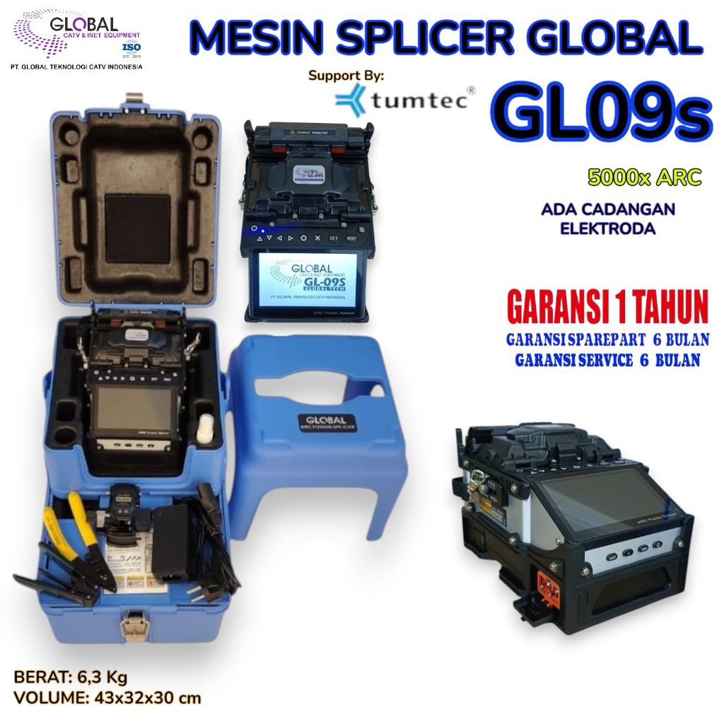 Jual SPLICER GLOBAL GL09S LENGKAP SESUAI GAMBAR | Shopee Indonesia