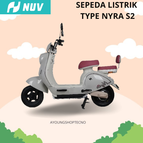 SEPEDA LISTRIK NUV NYRA S2 850WATT GARANSI RESMI