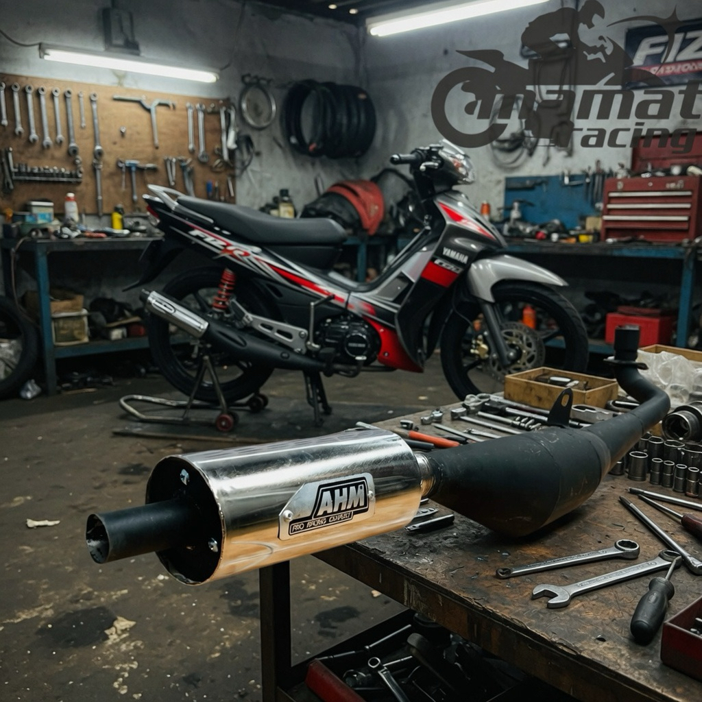 Jual KNALPOT STANDAR RACING COPY AHM FIZ R FORCE ONE SSTWO SUARA GARING ...