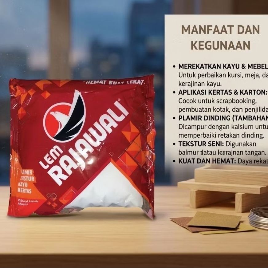Jual Lem rajawali putih kecil serbaguna berkualitas | Shopee Indonesia
