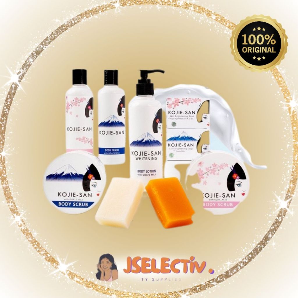 KOJIE-SAN INDONESIA BODY CARE - Transparent Soap ( Sabun Kojic ) | Body Lotion | Body Wash ( Sabun ) | Body Scrub ( Lulur ) | Body Serum // JSELECTIV X JHON KOSMETIK // Koji San KOJIE SAN - ORI️ BPOM COD