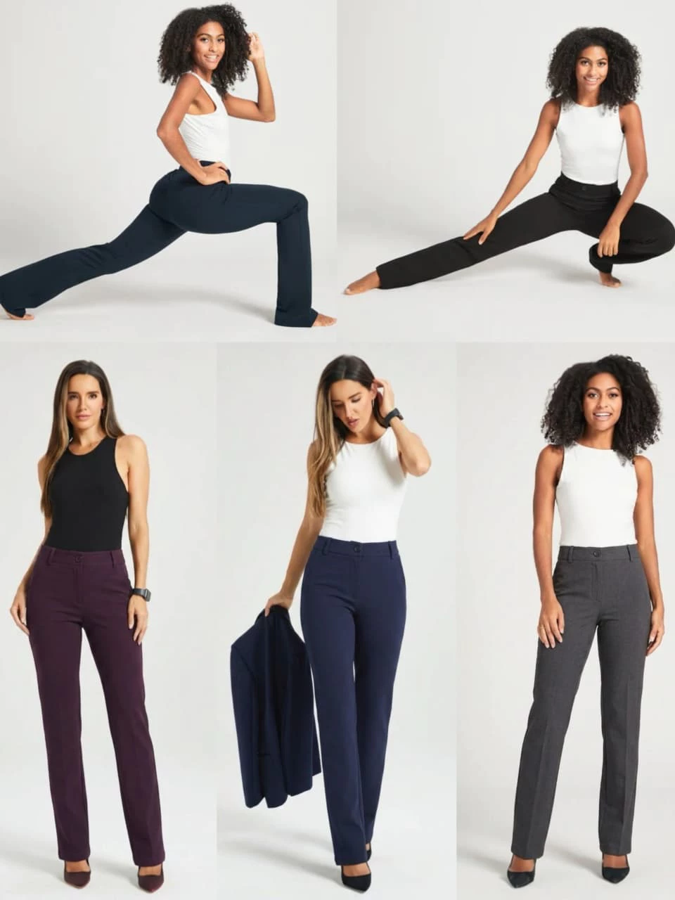 Celana Panjang Wanita (Formal & Yoga) BTB Classic DPYP Dress Pant Straight Pant - 2278