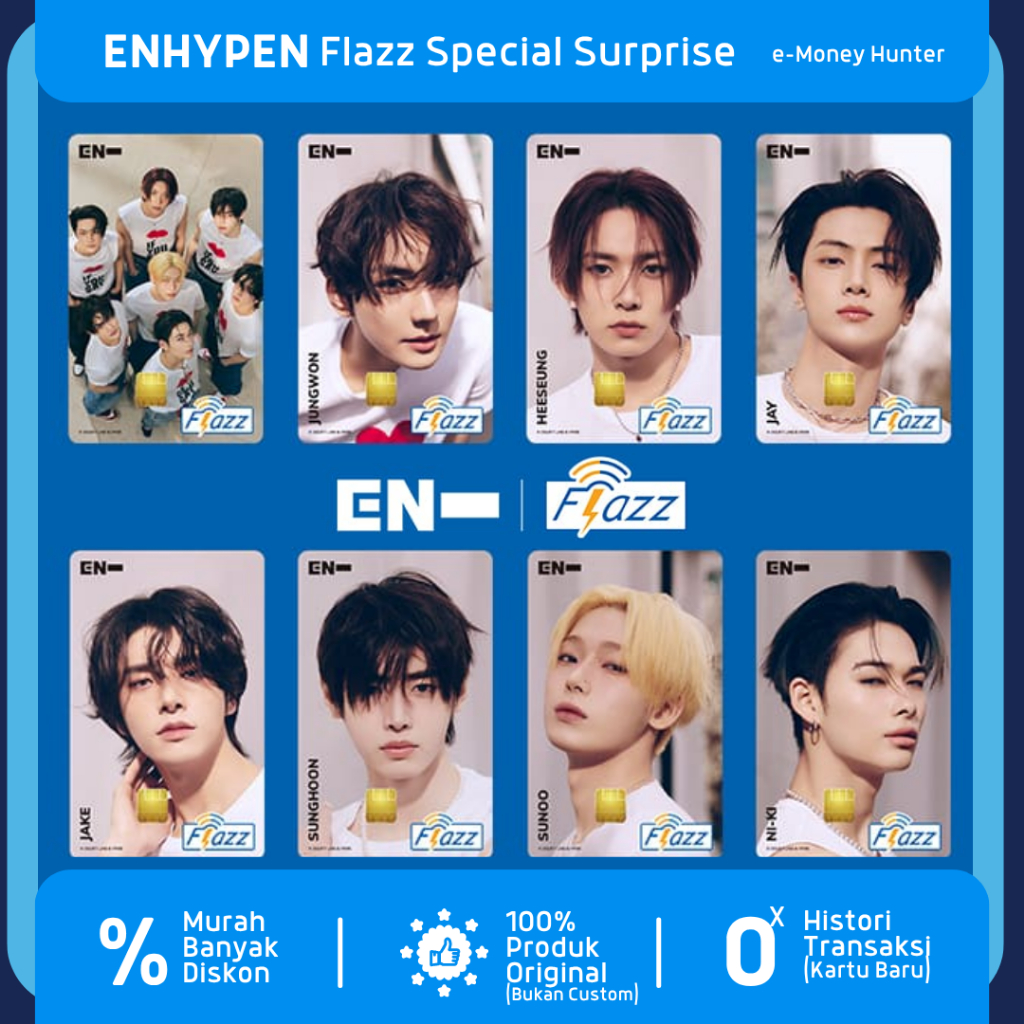 Jual [READY STOCK] Original ENHYPEN Flazz Gen 2 BCA Special