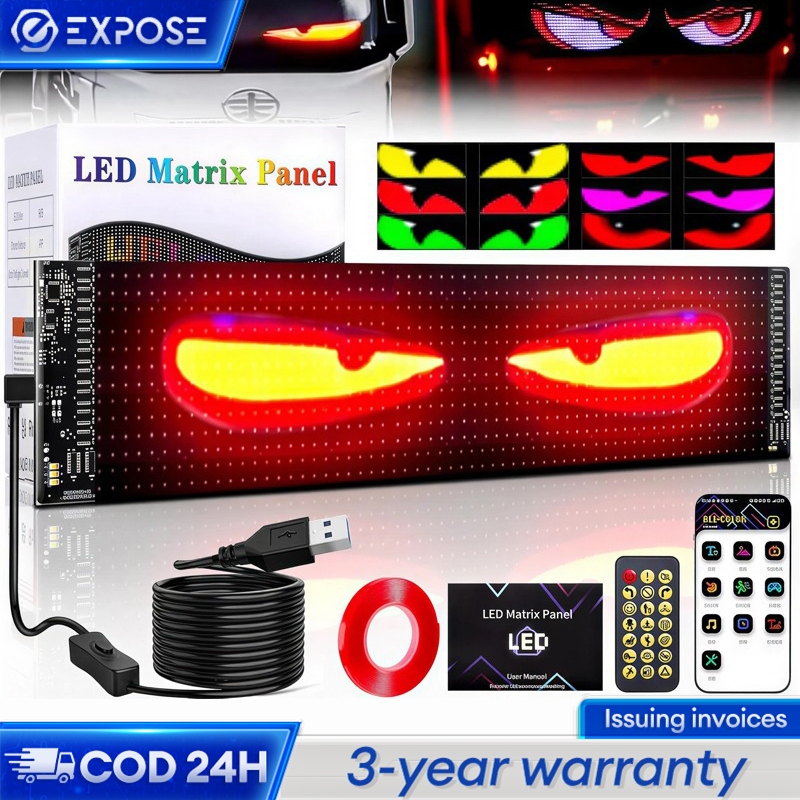 Jual Flexible LED Matrix Panel RGB Pixel Scrolling Screen DIY Customize ...