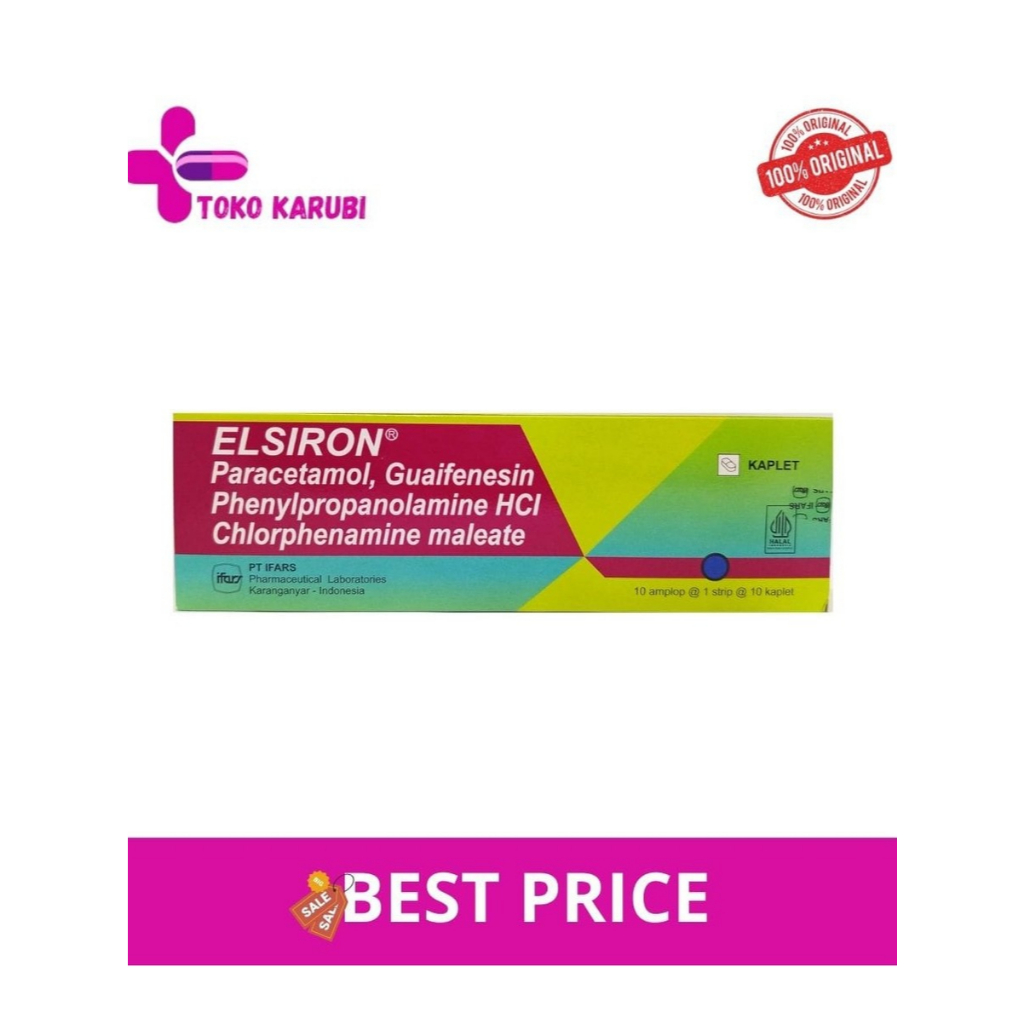 Jual ELSIRON IFARS BOX 100 KAPLET | Shopee Indonesia
