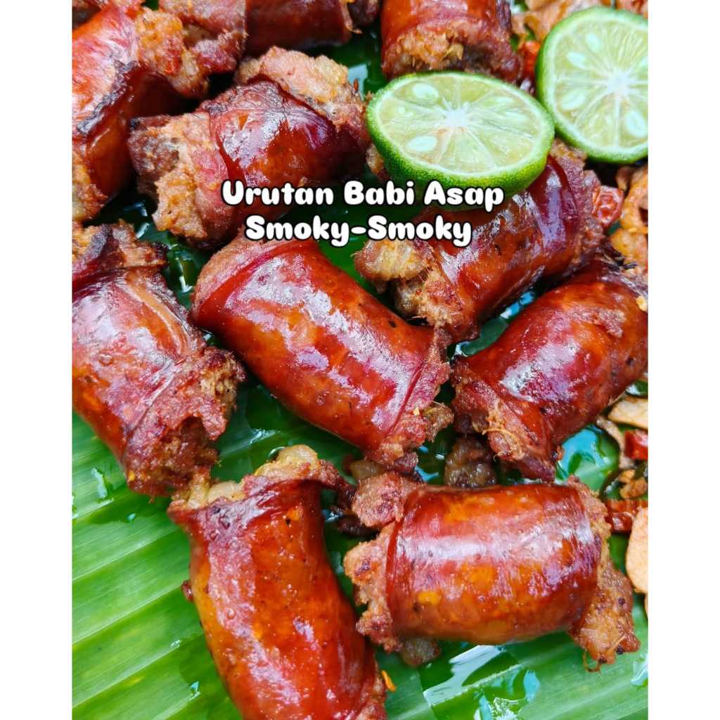 Jual Urutan Babi Asap Smoky Smoky/ sosis bali/ pengiriman reguler/aman ...
