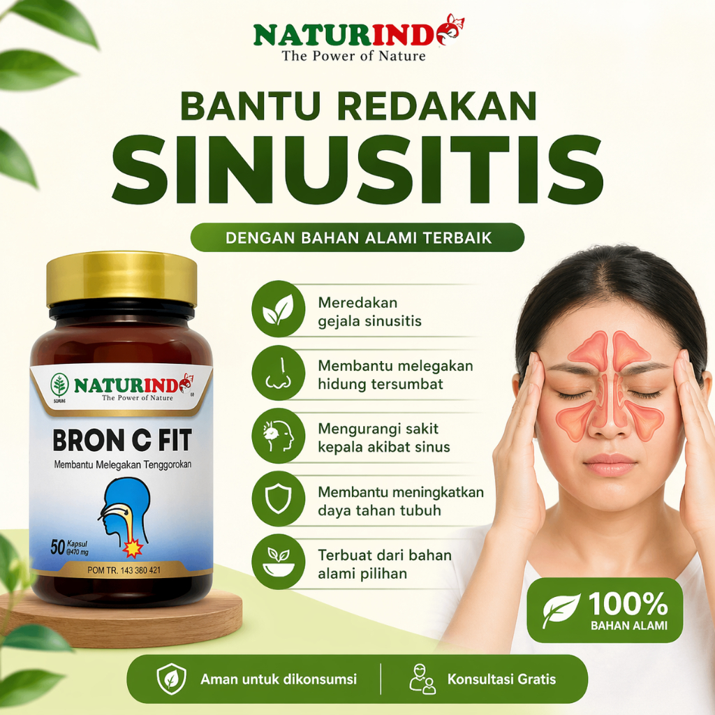 Jual Obat Sinusitis Polip Hidung Sinus Hidung Rhinitis Alergi Bron C ...