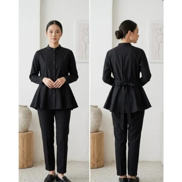 Kemeja Blouse Lengan Panjang