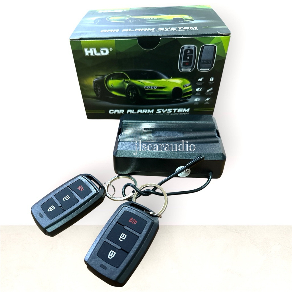 Jual Alarm Mobil Universal HLD 6016 Model Remot / Remote all new avanza ...