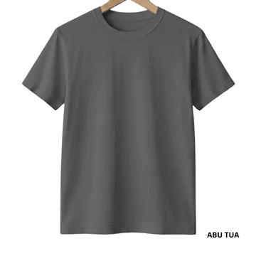 Kaos Polos Pria Wanita Cotton Combed 30S Baju Kaos Pria Wanita Polos Lengan Pendek Round Neck
