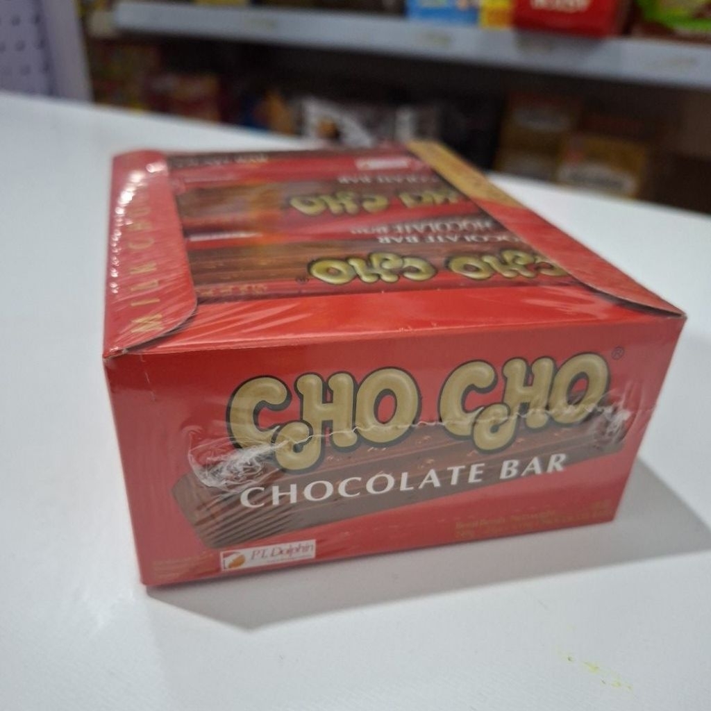 Jual Cho cho Milk Chocolate Bar 1 box 24 pc | Shopee Indonesia