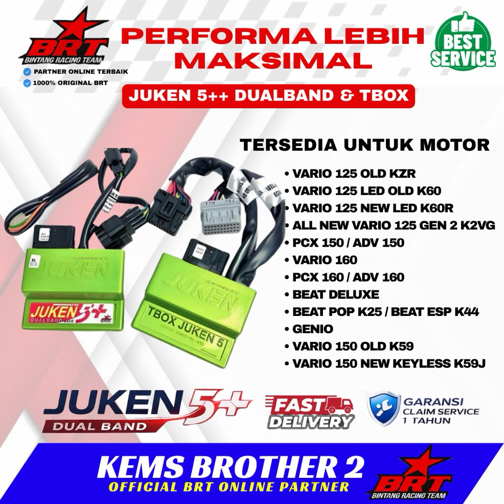Jual ECU JUKEN 5+ PCX 150 ADV 150 VARIO 150/125/160 BEAT POP/ESP 