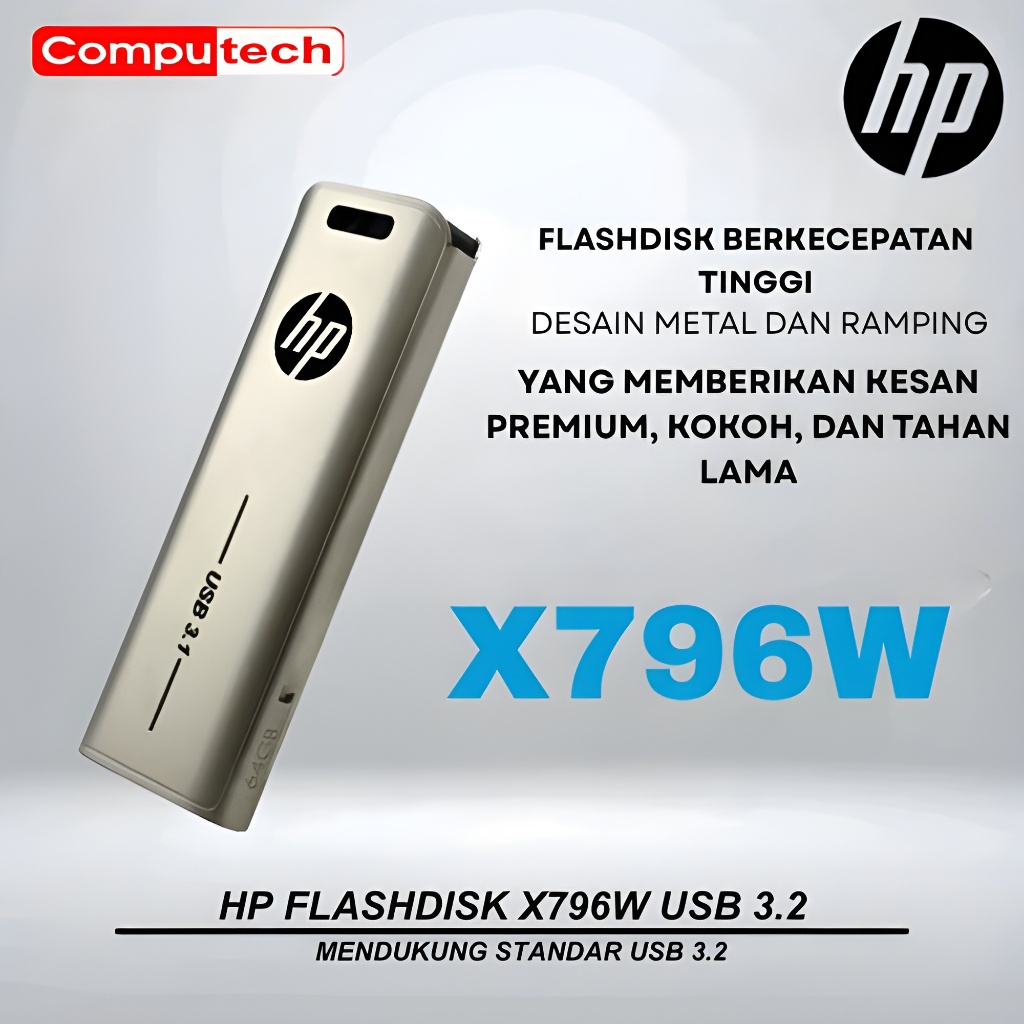 Jual HP Flashdisk x796w USB 3.2 32GB Flash Disk Original - Flash Drive ...